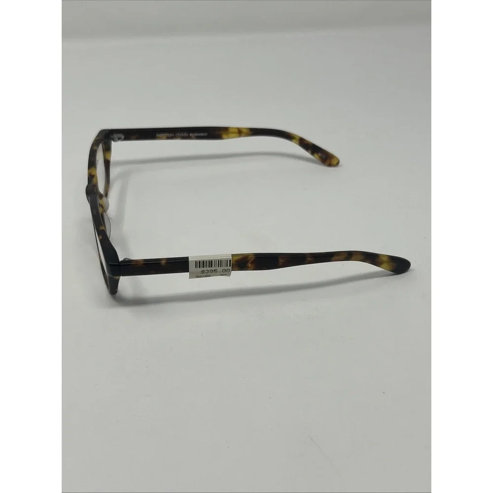 NWT Norman Childs SUPER DAVE Eyeglasses 52-19-150 MTO Adult Tortoise Frames
